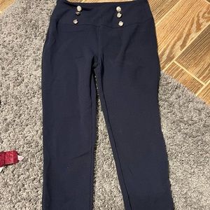 Shein blue work pants NWOT